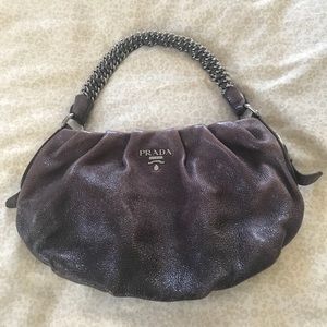 Purple Prada Handbag